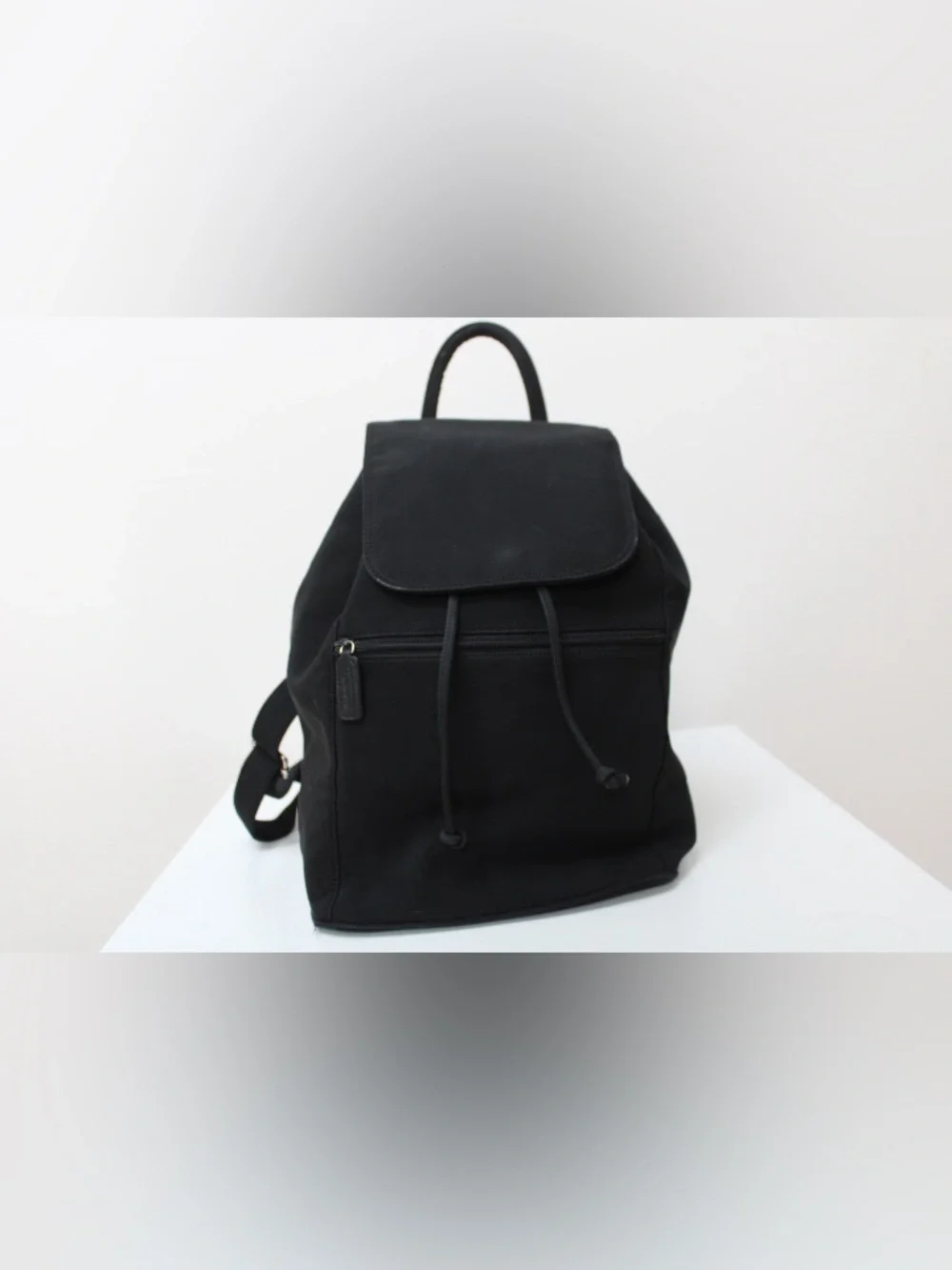 Vintage Talbots drawstring backpack